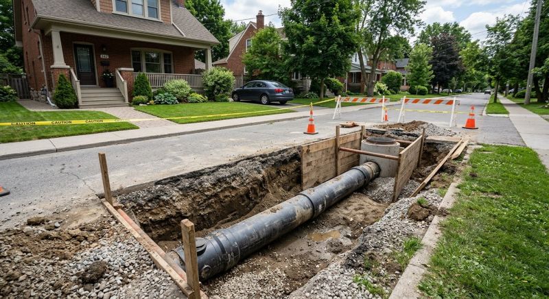 Underground Sewer Installation in Austin, TX