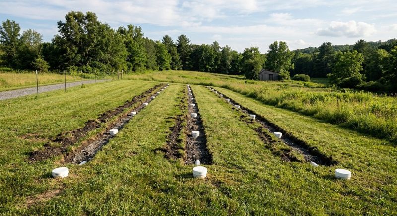 Drain Field Installation in San Antonio, TX