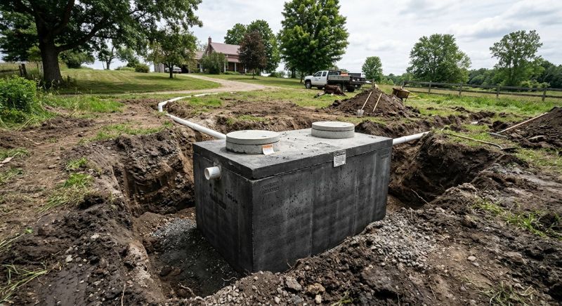Septic System Relocation in Austin, TX